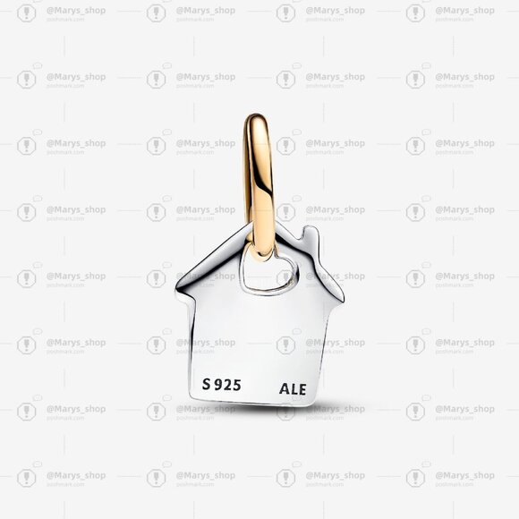 Pandora Two-tone Grandma's House Dangle Charm - Picture 2 of 4